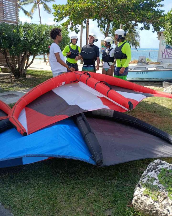 Stage de wingfoil Guadeloupe
