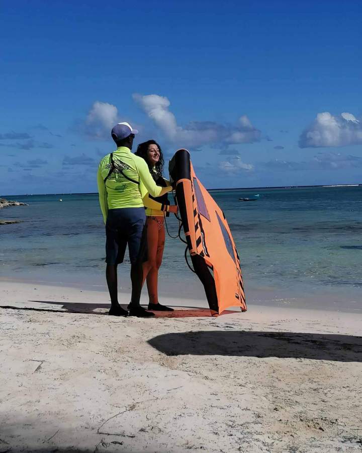 Coaching wingfoil Guadeloupe